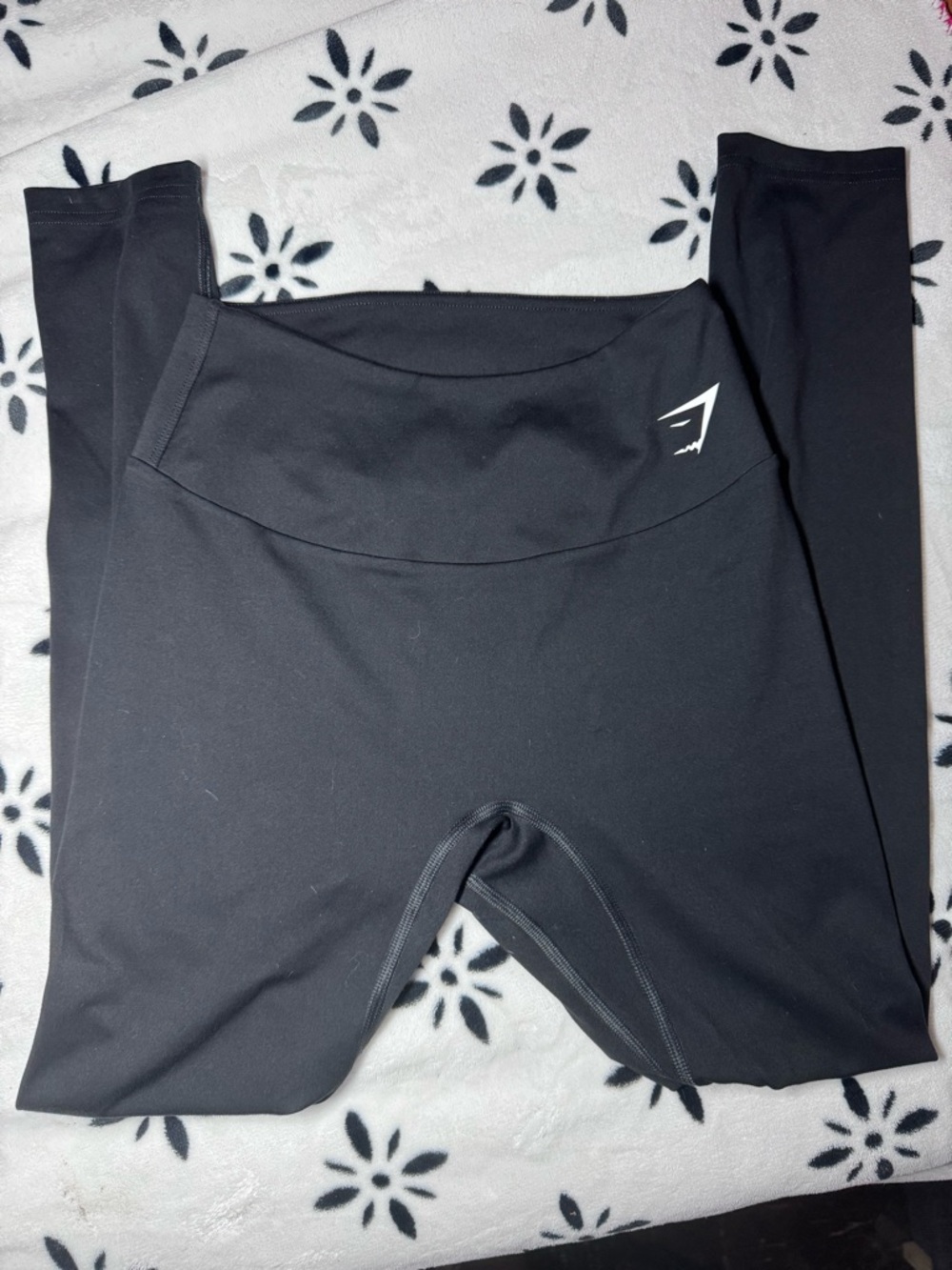 Buttery Soft Butt Lifting Gymshark Black High-Waist Leggings